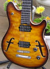 EVH Peavey Wolfgang hollow body guitar