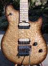 Mocha Burst EVH Peavey Wolfgang Birdseye top guitar